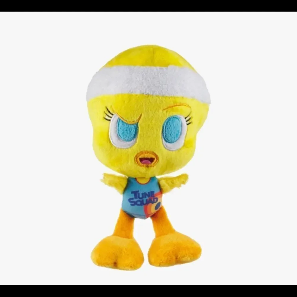 🆕 SPACE Jam Bugs and Tweety stuffed crinkle-squeak toys
